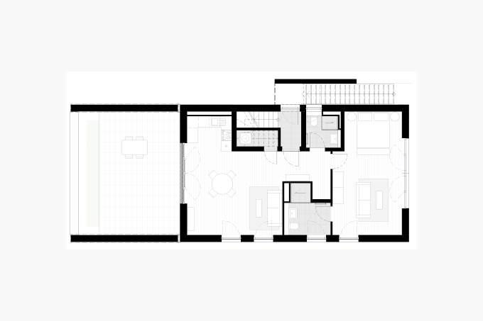 Außenansicht des Moselhaus by Clüsserath-Wittmann